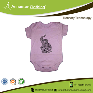 High Quality Custom Logo100% Cotton Baby Romper - Product Image 5