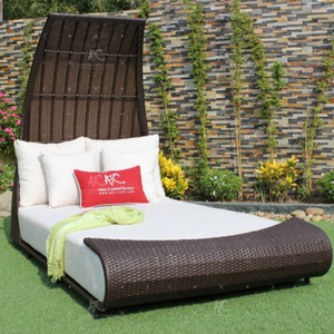 Le Plus Récent Grand Double Soleil Lit Mobilier D'extérieur - Product Image 1