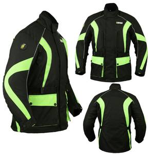 Veste en Textile Cordura de sécurité pour la conduite veste de protection réfléchissante Cordura moto Polyester Stand Long adultes solide - Product Image 4