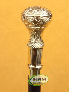 Kmodèle rétro sculpté à la main, bâton de marche en bois pliable, avec poignée de styliste, de qualité supérieure - Product Image 3