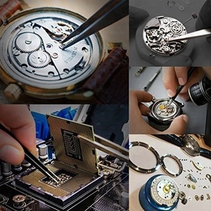 Pinzas electrónicas antiestáticas de grado industrial de alta calidad, herramientas manuales OEM personalizables para usos cosméticos y de mantenimiento - Product Image 6