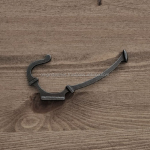 OMG Industries High Sale <b>Back</b> Hat & Coat Hook Cast Iron Black Coat Hook Wholesale Products <b>Tie</b> <b>Back</b> Coat Hook - Product Image 6