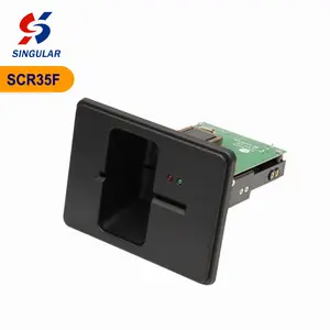 SCR35F برنامج تأشيرة أجهزة الصراف الآلي الذكية قارئ بطاقات