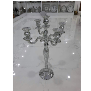 การออกแบบใหม่คริลิคห้าแขน Candelabra งานแต่งงานในการขายร้อน - Product Image 6