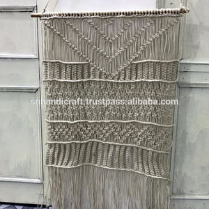 Handmade Essentials Macrame Wall <b>Hanging</b> Macrame Wall Hanger Macrame Wall Decor Bohemian Decor Boho Wall <b>Hanging</b> - Product Image 1