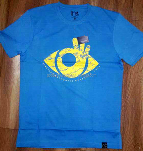 Mua Sắm Trực Tuyến Hot Bán Unisex Leopard Cộng Với Kích Thước Denim T-Shirt Tùy Chỉnh Bán Buôn 100% Cotton Thiết Kế Mới - Product Image 6