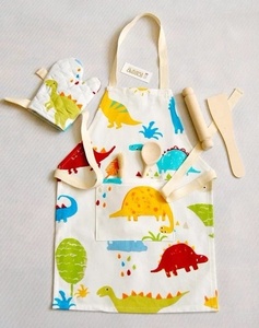 Delantal y Babero Unisex para Niños, 100% Algodón, Impresión Serigráfica, Uso Promocional en Hoteles, Uniforme - Product Image 3