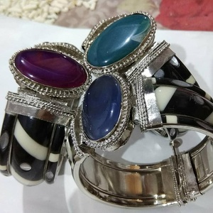 Résine de bracelet de dames à la mode et bracelet en bois - Product Image 6