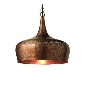 Brilliant Design & Look Vintage Design Lampe d'éclairage suspendue en métal pour la décoration de la chambre et du salon d'Inde - Product Image 5
