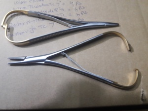 Mathieu ที่ใส่เข็ม140มม. TC เครื่องมือทันตกรรมด้ามทองพร้อมทังสเตนคาร์ไบด์ - Product Image 6