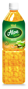 Fabricante 1L PET Botella Jugo de aloe vera original con sabor a melón OEM ODM Mayorista Etiqueta privada - Product Image 2