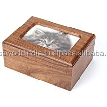 Cadre Photo pour chat, urne de crémation pour animaux de compagnie par Brassworld fournitures de funérailles indiennes - Product Image 5