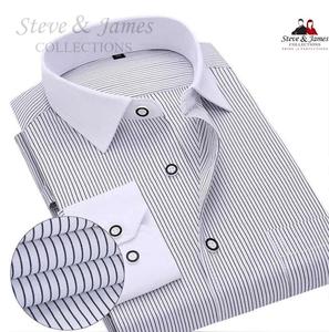 Nhà Máy Cung Cấp Trực Tiếp ODM Và OEM Mới Nhất Ăn Mặc Giản Dị Chính Thức Dệt Cho Người Đàn Ông Áo Sơ Mi - Product Image 1