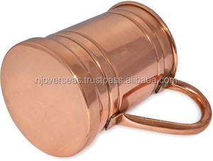 Tazas de mula de Moscú hechas a mano de cobre sólido, accesorios de barra de Metal Premium para cócteles, Vasos - Product Image 2