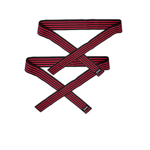 Heavy-Duty Neoprene Polyester Cotton Gym Fitness Knee Wrap Comfortable <b>Plus</b> <b>Size</b> Design Breathable Bodybuilding Weight Safety - Product Image 1