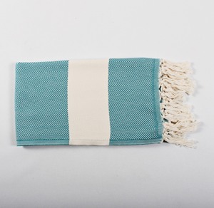 Toalla turca con diseño de espiga, Toalla de baño, toalla de playa, Fouta - Product Image 6