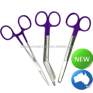 NUEVO JUEGO de 3 Piezas de Tijeras Médicas para Enfermería y Emergencias, Tijeras para Vendajes de 7.5 Pulgadas, Tijeras para Paramédicos de Acero de Alta Calidad - Product Image 1