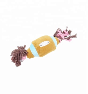 Juguete masticable duradero para perros para masticadores agresivos, juguete de entrenamiento de felpa y cuerda chirriante, Material sostenible para mascotas - Product Image 6