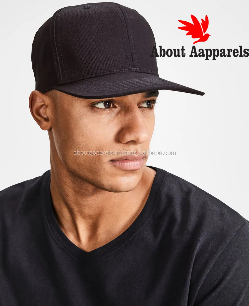 고품질 주문 3D 자수 야구 모자 5 패널 모자 OEM, 고전적인 까만 모자 AA 1115
