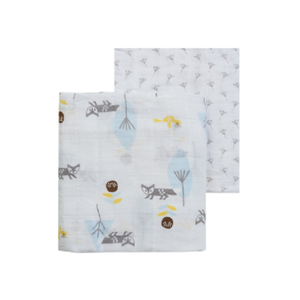Private Label Made In India Soft Eco Friendly Organic Cotton <b>Swaddling</b> Baby Receiving <b>Blanket</b> - Product Image 1