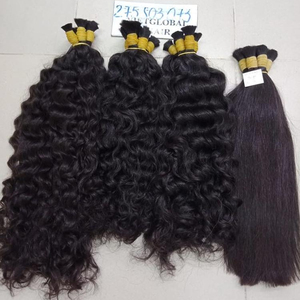 Cabello humano virgen Remy camboyano, máquina de ondas profundas, paquetes de tejido de trama doble, cabello vietnamita sin procesar de 8 a 28 pulgadas negro Natural - Product Image 1