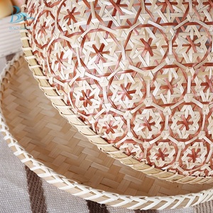 Cubierta colorida de bambú para comida, cúpula para comida de Vietnam - Product Image 3