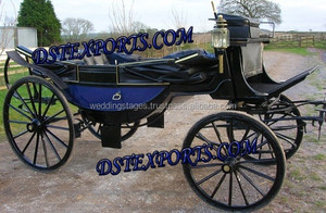 รถม้าลากงานแต่งงานอินเดียที่ทำจากเหล็กที่สวยงาม ทันสมัย ทนทาน พร้อมสีที่ปรับแต่งได้และขนาดที่สามารถกำหนดเองได้ - Product Image 3