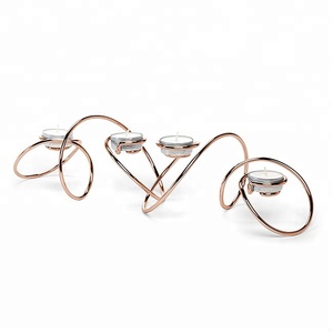 Meilleure Qualité Grossiste Personnalisé Conception Unique Bougeoir En Cuivre Commande En Ligne - Product Image 1