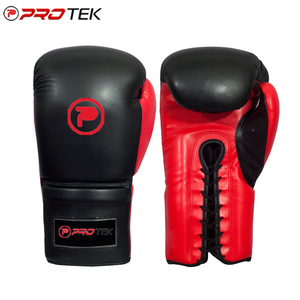 Gants d'arts martiaux et de boxe unisexes confortables sur mesure en cuir véritable ou en cuir PU - Product Image 2