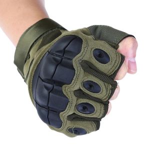 Guantes tácticos de medio dedo, resistentes, de goma, antideslizantes, transpirables, baratos, a precio de fábrica - Product Image 5