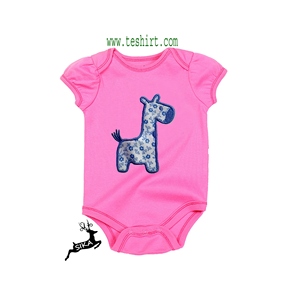 online Custom Printed OEM Baby Wear Long Sleeve Customized Printing Blank Baby Romper organic bamboo cotton jumpsuit online sale - Product Image 1
