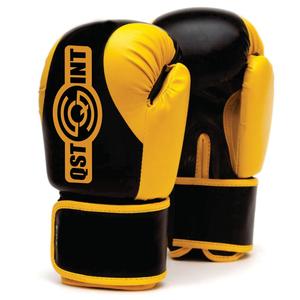 Gants de boxe en cuir métallisé avec logo personnalisé de qualité supérieure fabriqués au Pakistan Service OEM - Product Image 3