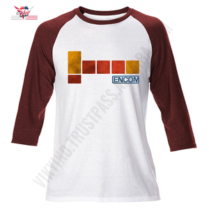 Camiseta al por mayor con manga raglán 3/4, talla americana, logotipo personalizado, 100% algodón hilado en anillo, 180 gramos, para hombre - Product Image 3