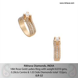 แหวนเพชรผู้หญิงสำหรับผู้หญิงแหวนคริสตัลสีชมพูธรรมชาติประดับ S925เงินสเตอร์ลิงชุบโรสโกลด์ - Product Image 6