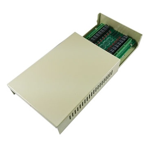 Caja de metal para control de acceso de 24 relés - Product Image 1