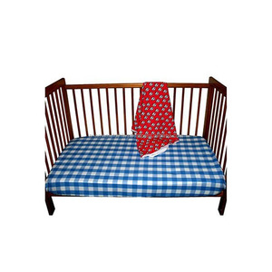 Dernier modèle de drap de lit de bébé en mousseline imperméable OEM Ensemble de drap-housse imprimé personnalisé de fabricants indiens - Product Image 1