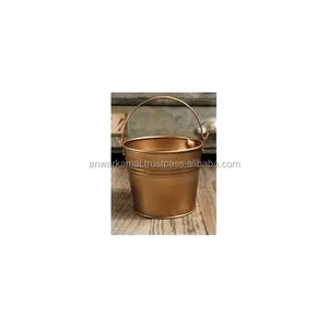 Maceta de flores de cobre martillado de tarifa mayorista muy barata de lujo en stock - Product Image 1