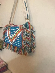 Style bohème indien élégant Boho à la main perlé pochette femmes sac de messager pour soirée Shopping fête sacs à bandoulière gland - Product Image 2