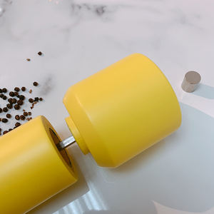 [Holar] Taiwan Made New Arrival 6 Inch Yellow Brown Wood Salt and Pepper Grinder Set - Product Image 6