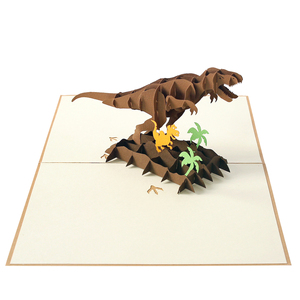 Carte de vœux 3D en papier découpé au laser HMG, carte pop-up pour cadeau, idéale pour la fête des pères ou un anniversaire pour lui - Product Image 2
