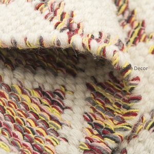 Alfombra de lana tejida a mano, alfombra para sala de estar, alfombra bohemia de diseño al por mayor - Product Image 6