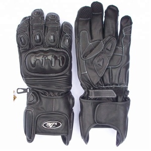 Gants de course unisexes en cuir véritable respirants à doigts complets, nouveau style, couleur personnalisée, haute qualité, Keven Impex, prix bas, USA - Product Image 4