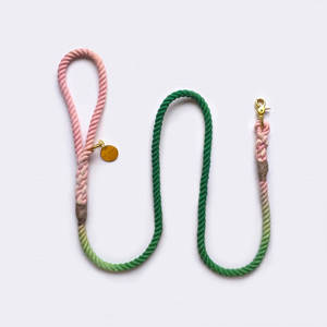 Ombre Rope Dog <b>Leash</b>, Two Colour Dog Rope Leads - Product Image 1