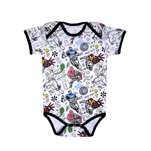 La India precio de fábrica al por mayor 100% algodón traje de mameluco de bebé - Product Image 1