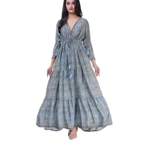 Hit In Western Market WomenのWear 2019 Sari Silk Dress