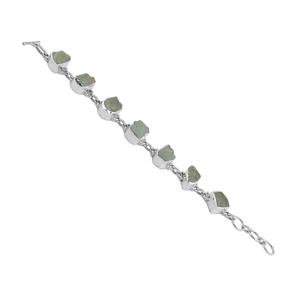 Boho Vintage Bohemian Handmade Stackable Statement <b>Bracelet</b> Aquamarine Birthstone Adjustable <b>Bracelet</b> Indian Jewellery - Product Image 2