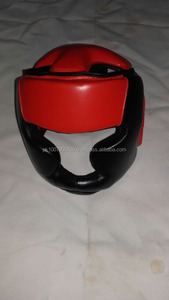 Protecteur de tête en cuir de vache professionnel Kick Boxing et équipement de combat MMA - Product Image 6