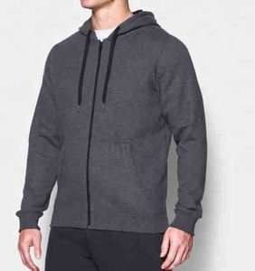 Haut à capuche unisexe avec fermeture éclair, personnalisable, en tissu polaire de coton, décontracté, grande taille, tricoté à la main, long manteau d'hiver, broderie personnalisée - Product Image 5