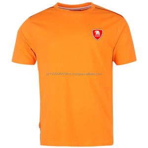 Camisetas de hombre impresas personalizadas de calidad superior al por mayor serigrafía de cuello para todas las estaciones 100% algodón manga corta - Product Image 5