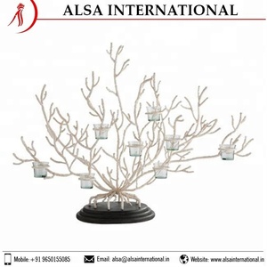 Candelabro de rama de árbol de Metal de diseño personalizado, decoración elegante para el hogar, tarros de vela de Metal y linternas a un precio inmejorable - Product Image 6